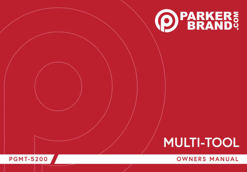 ParkerBrand PGMT-5200 Multi-Tool Set-Up