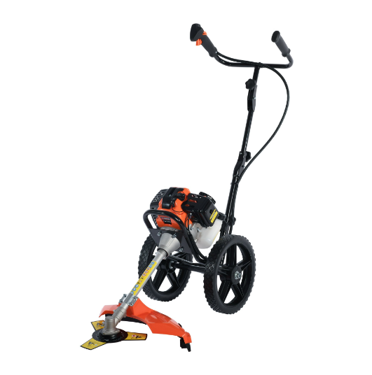 The Wheeled Wonder:  The ParkerBrand 52cc Petrol Garden Brush Cutter/Trimmer