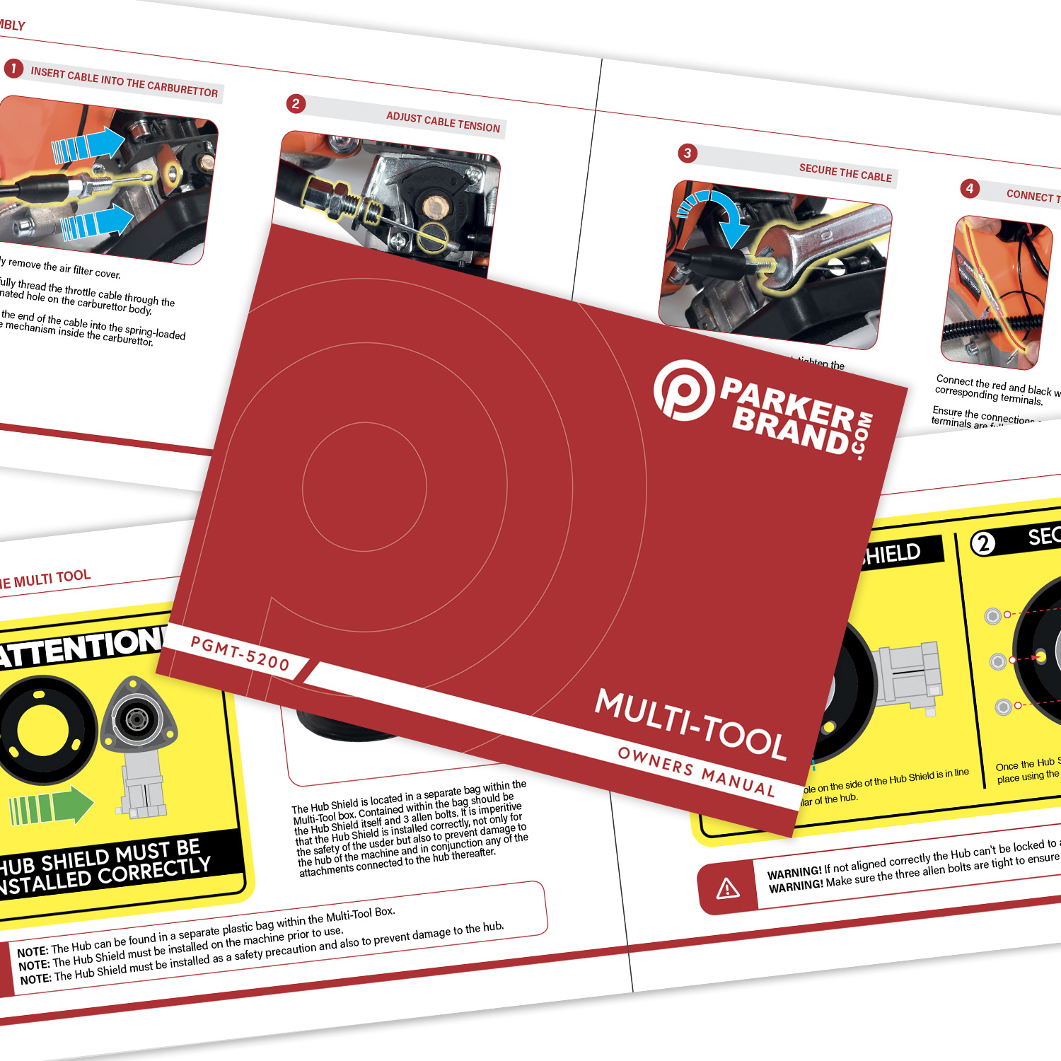 NEW REVISED MANUAL FOR PARKERBRAND PGMT-5200 MULTI-TOOL