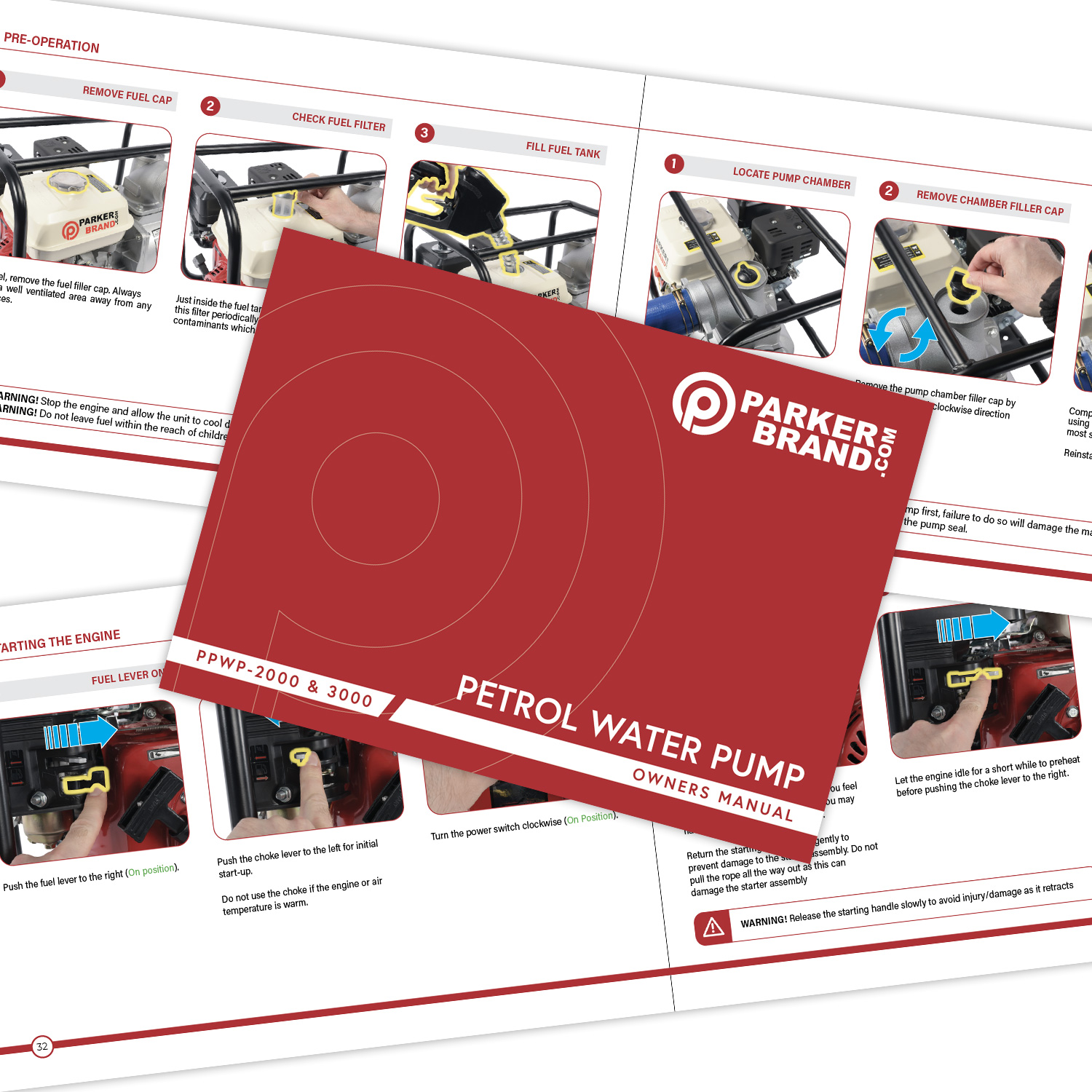 Prime Mover: 2" and 3" Water Pumps - New Manual and Tips for Use