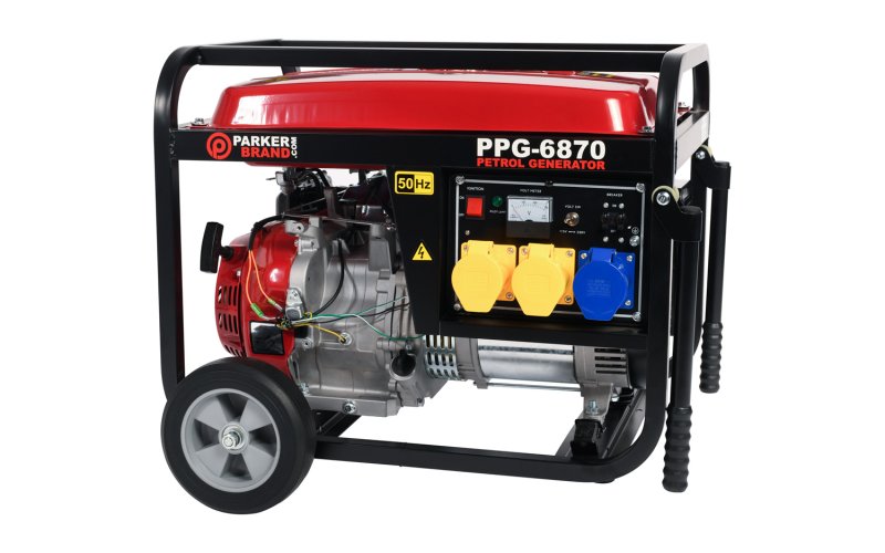 Petrol Power: High Power 6.8 KVA Generator