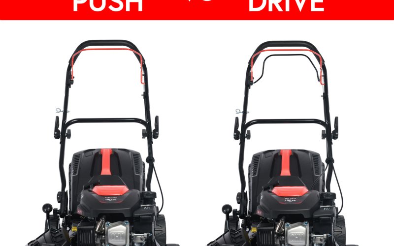 Lawnmowers: Self Drive vs. Hand Push