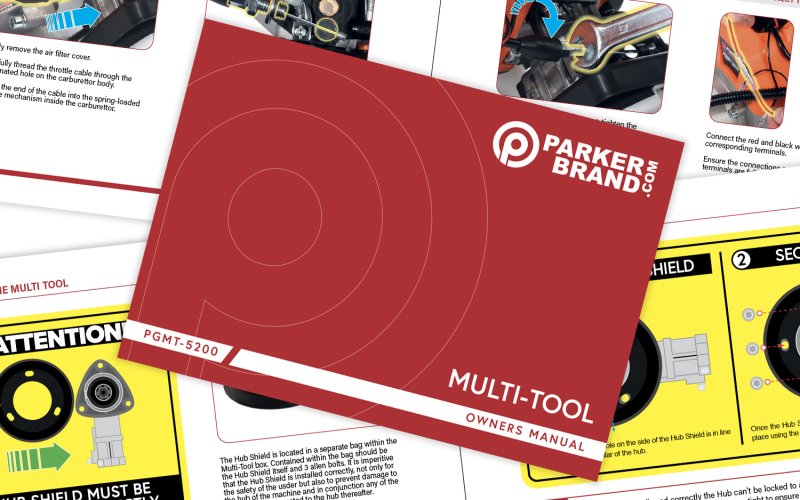 NEW REVISED MANUAL FOR PARKERBRAND PGMT-5200 MULTI-TOOL