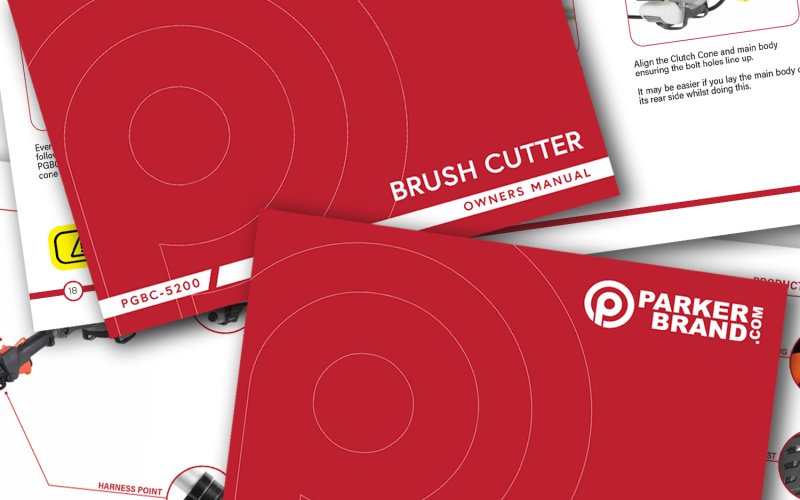 Our New Brushcutter and Multi-Tool Manuals
