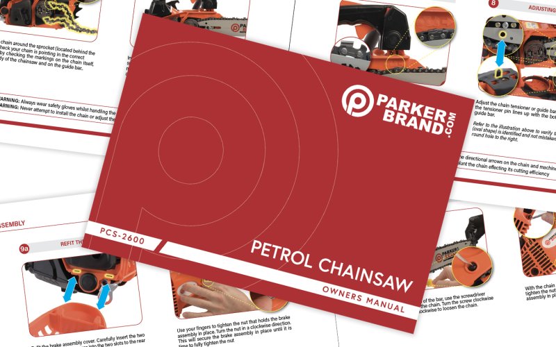 New Manual: PCS-2600 10" Chainsaw