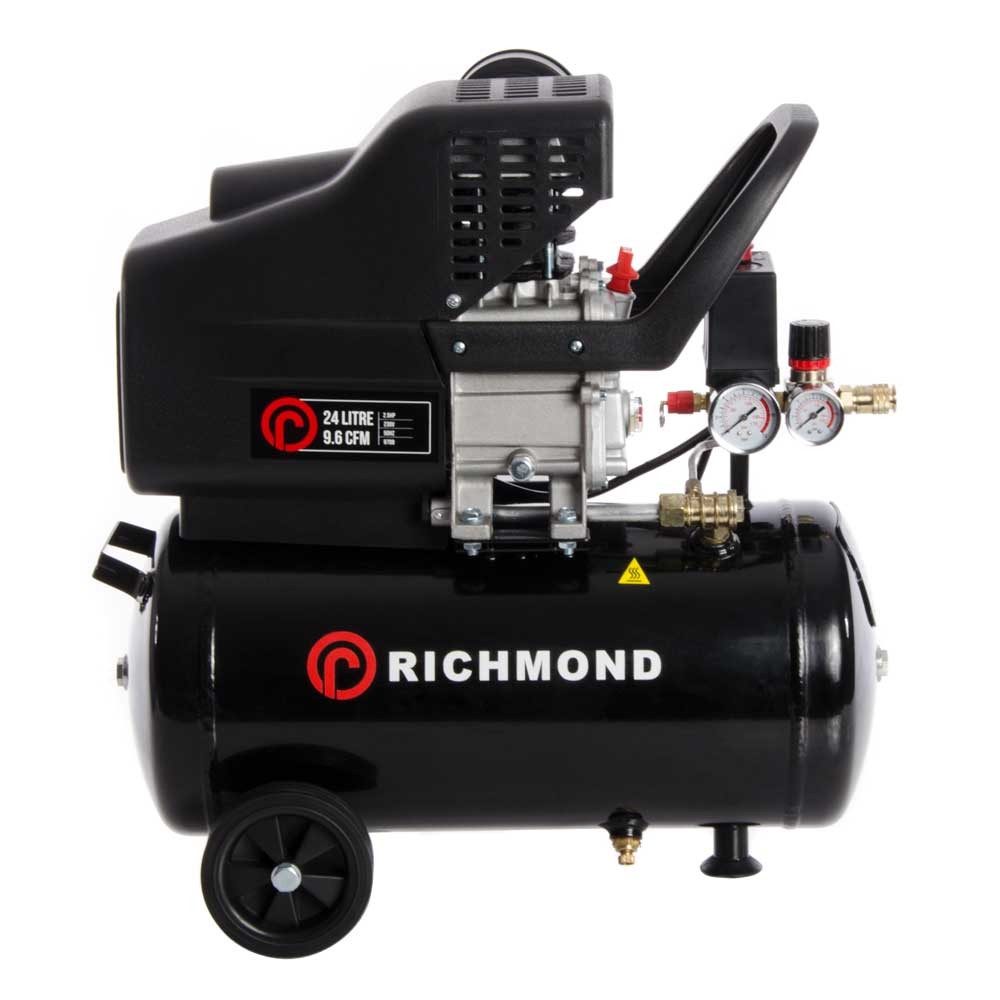 24 Litre Air Compressor & Tool Kit 9.6 CFM, 2.5 HP, 24L ParkerBrand