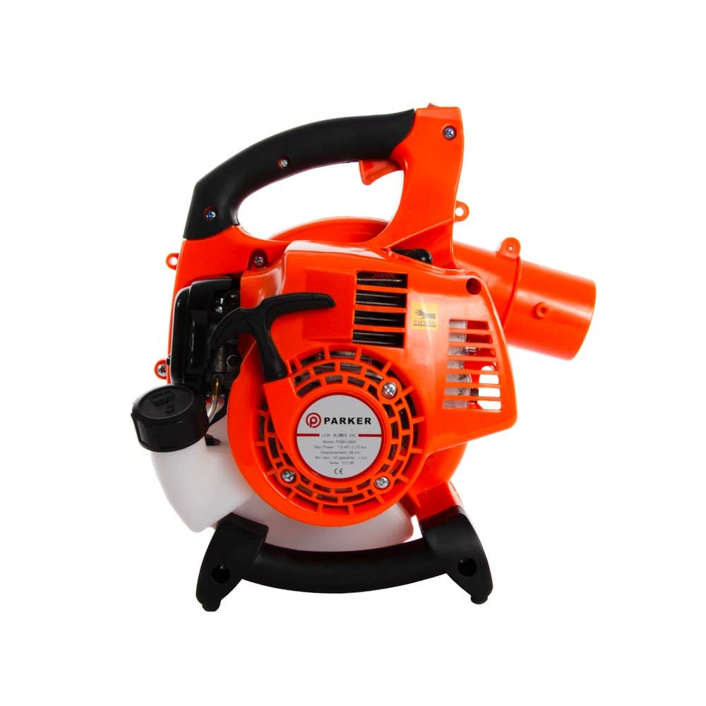 26cc 3in1 Petrol Leaf Blower, Vacuum, Mulcher & Shredder ParkerBrand