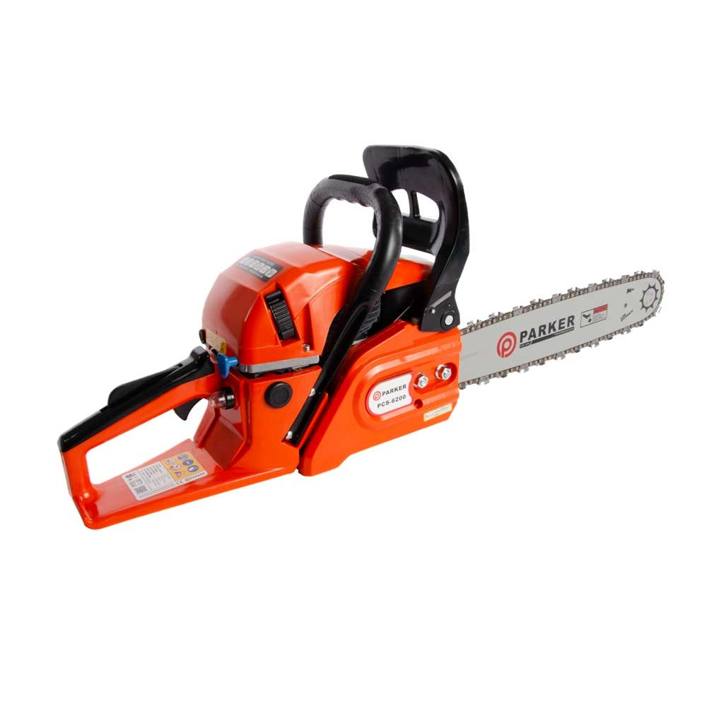 62cc 16" Petrol Chainsaw + 2 x Chains + More ParkerBrand