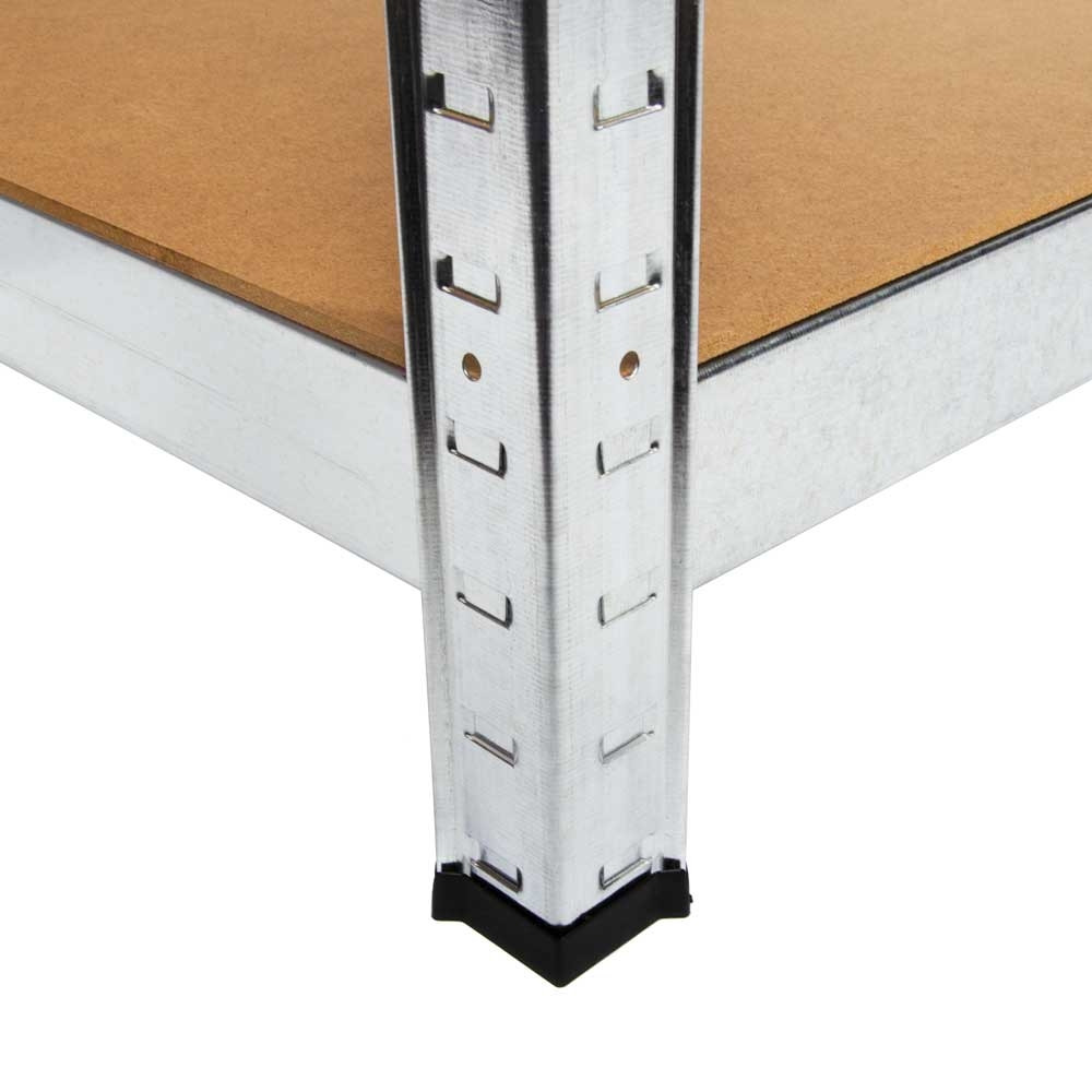 Galvanised Garage Shelving Unit (175KG) Boltless ParkerBrand