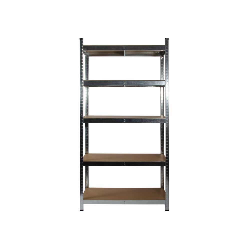 4 x Galvanised Garage Shelving Unit (175KG) Boltless ParkerBrand