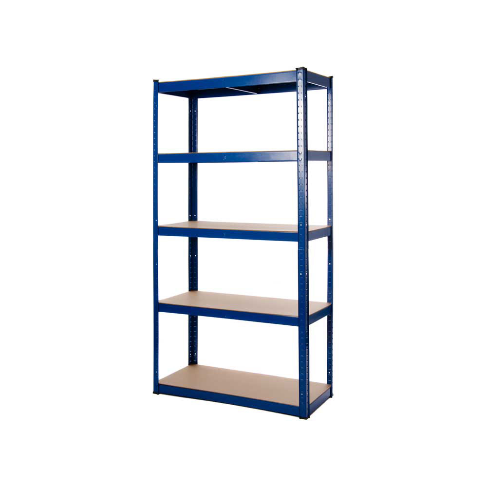 Powder Coated Garage Shelving Corner Unit 3 Pack (175KG) Boltless