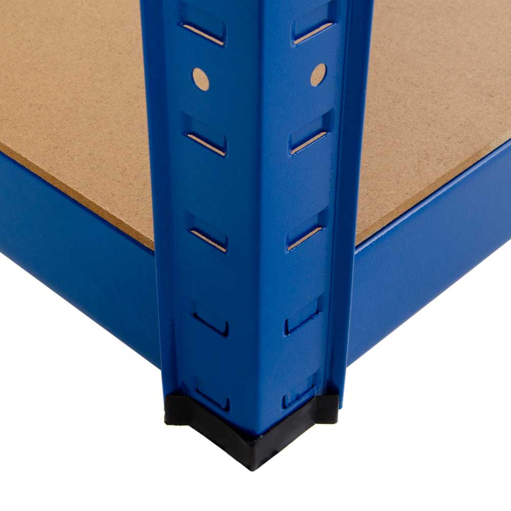 4 x Powder Coated Garage Shelving Unit (175KG) Boltless ParkerBrand