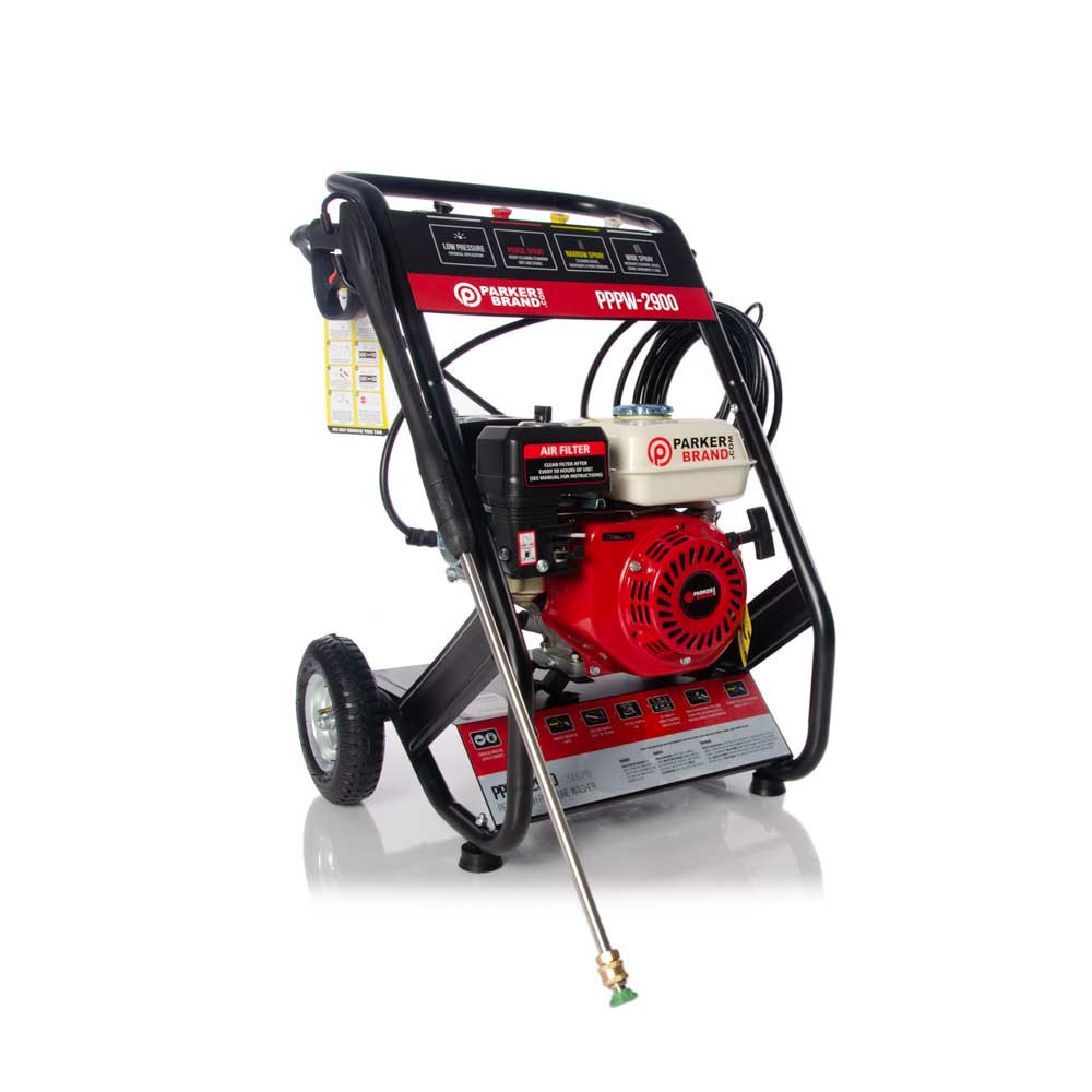 Petrol Pressure Jet Washer 6.5HP Engine 2900 PSI + OILS ParkerBrand