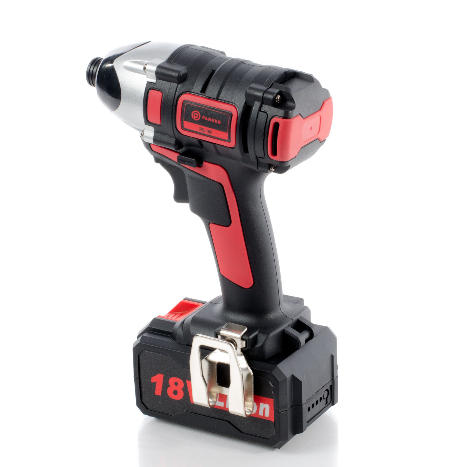 Cordless Hammer Drill & Impact Driver Set 18V 3.0AH LiIon ParkerBrand