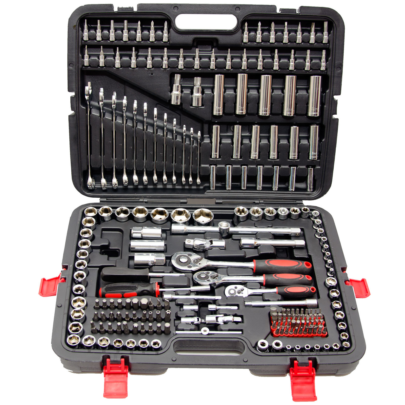 215 Piece Professional Socket Set 1/2" 3/8" 1/2" DR / Spanners / Torx