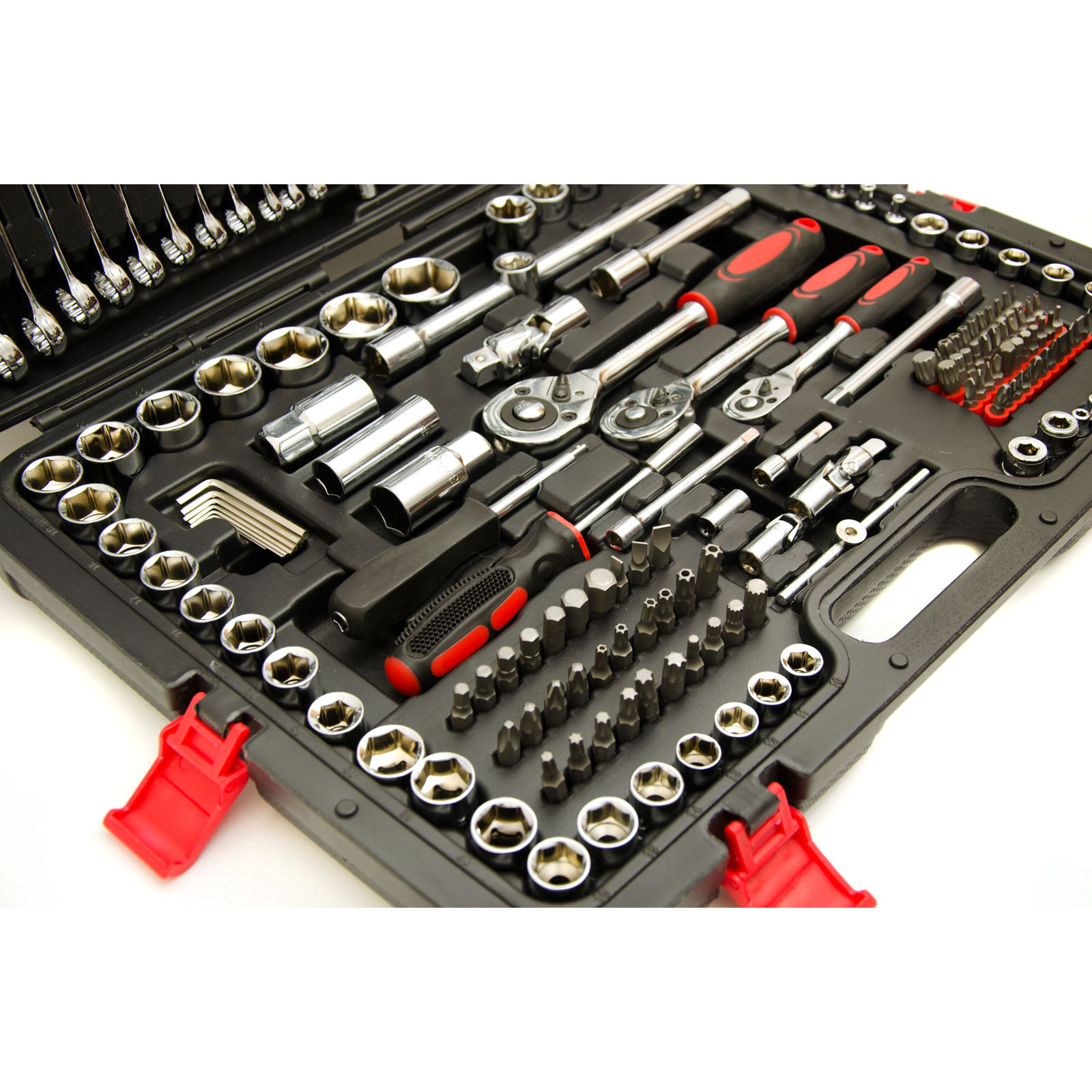 215 Piece Professional Socket Set 1/2" 3/8" 1/2" DR / Spanners / Torx + More ParkerBrand