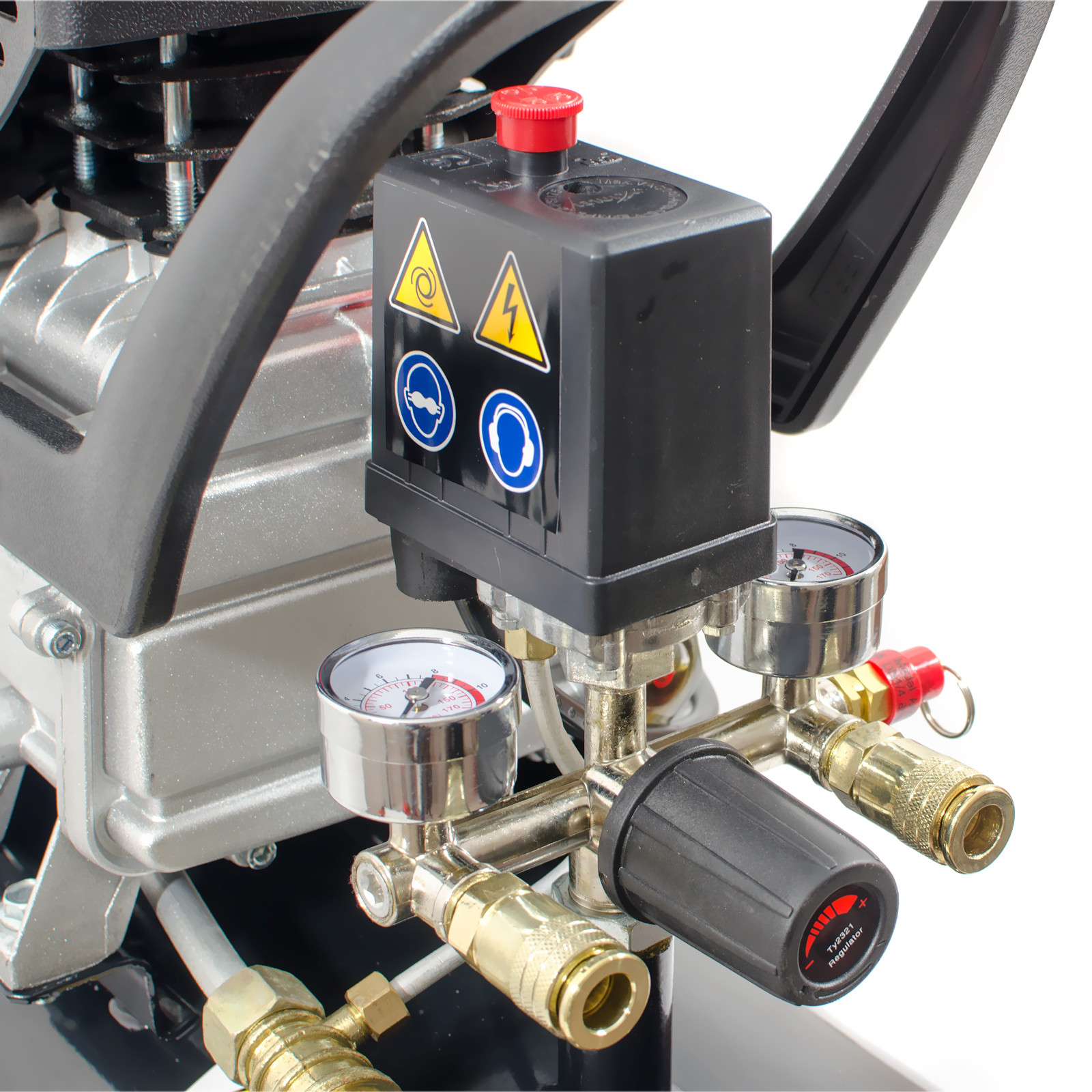 50 Litre Air Compressor & Tool Kit 9.6 CFM, 2.5 HP, 50 LTR ParkerBrand
