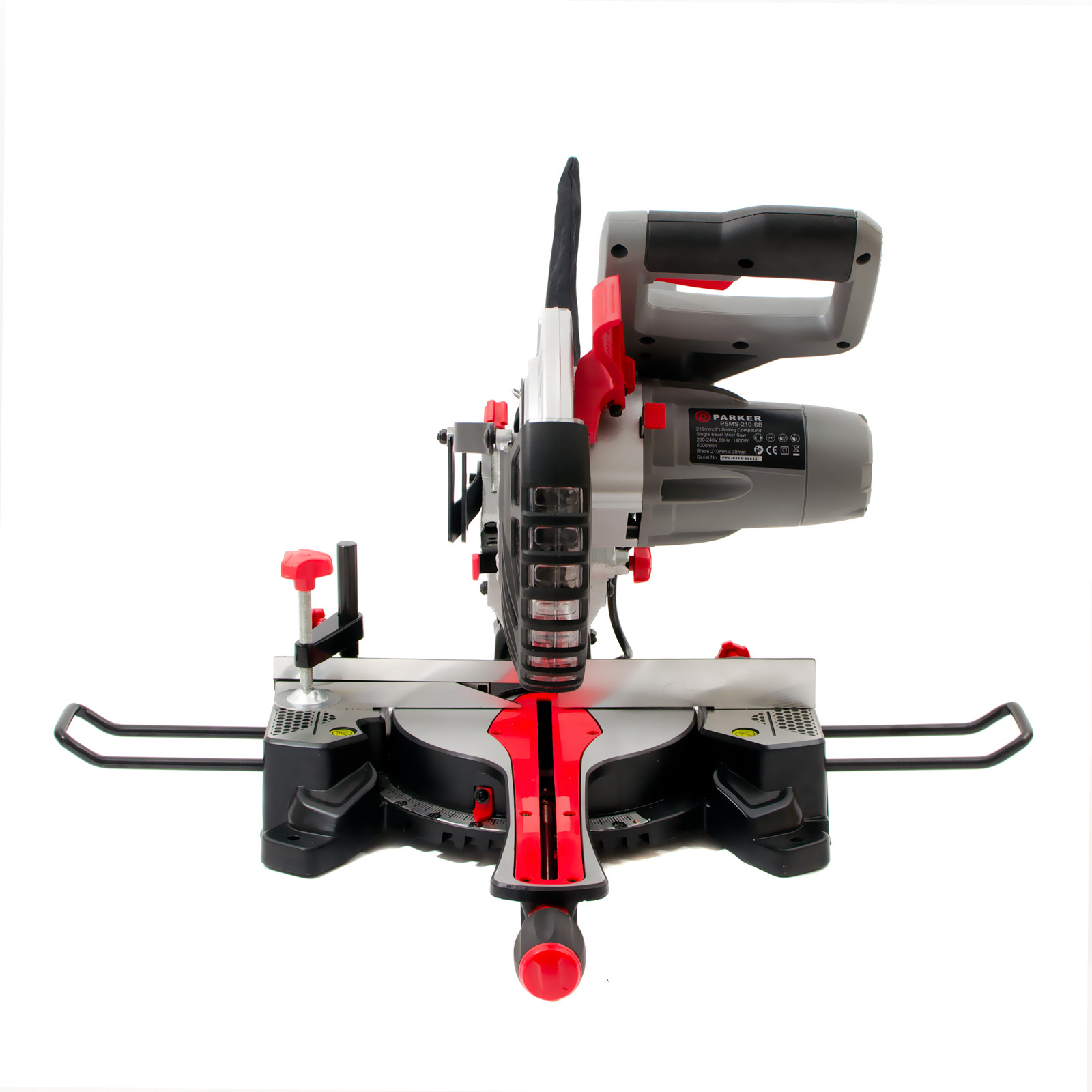 210mm (8") Sliding Compound Mitre Saw Bevel Cut ParkerBrand