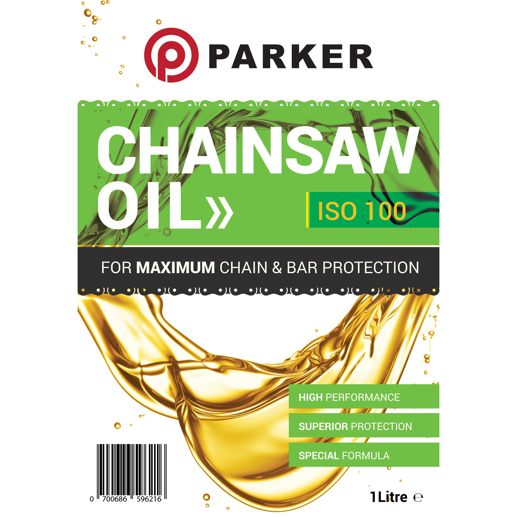 1L Chainsaw Oil (ISO100) ParkerBrand