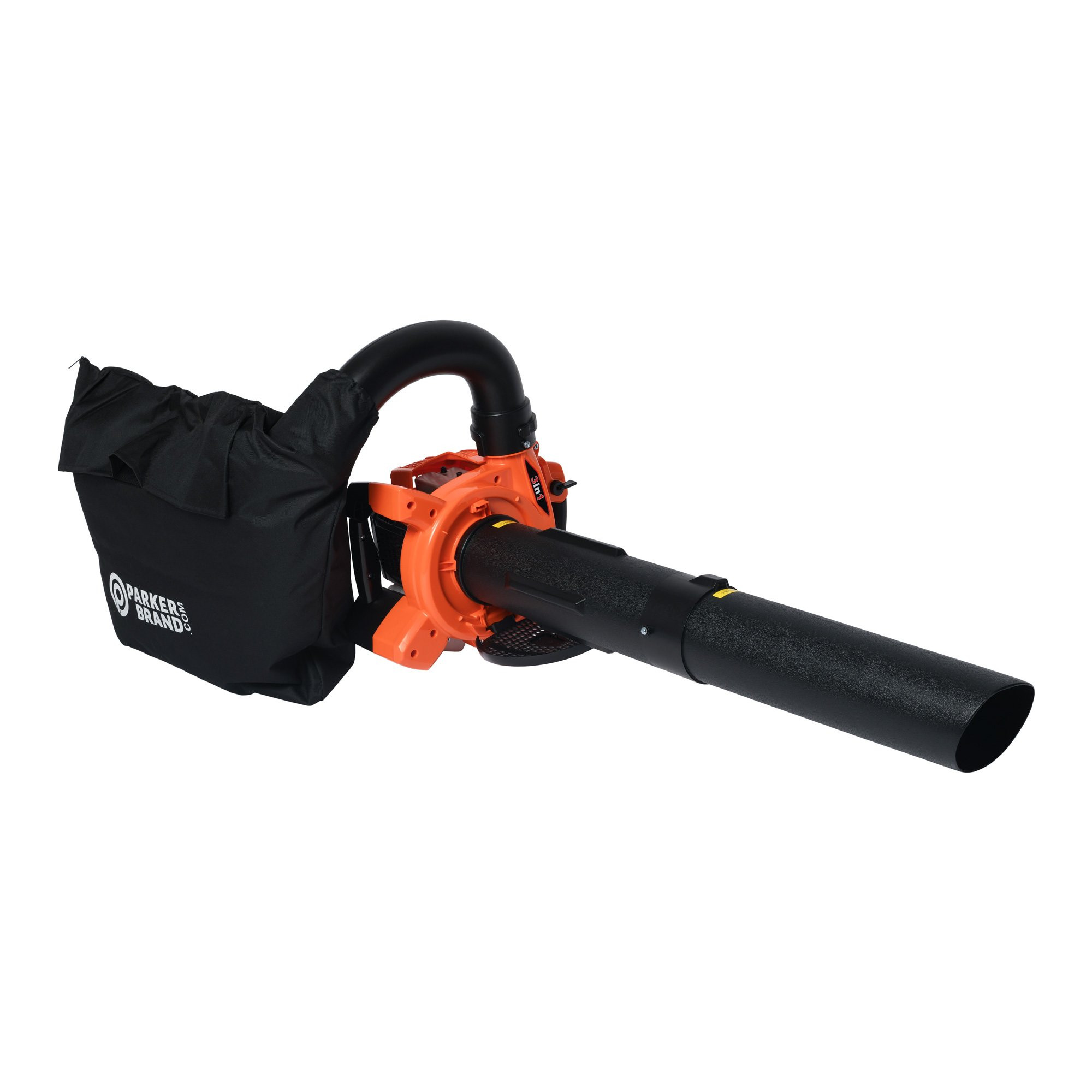 28cc 3in1 Petrol Leaf Blower, Vacuum, Mulcher & Shredder ParkerBrand