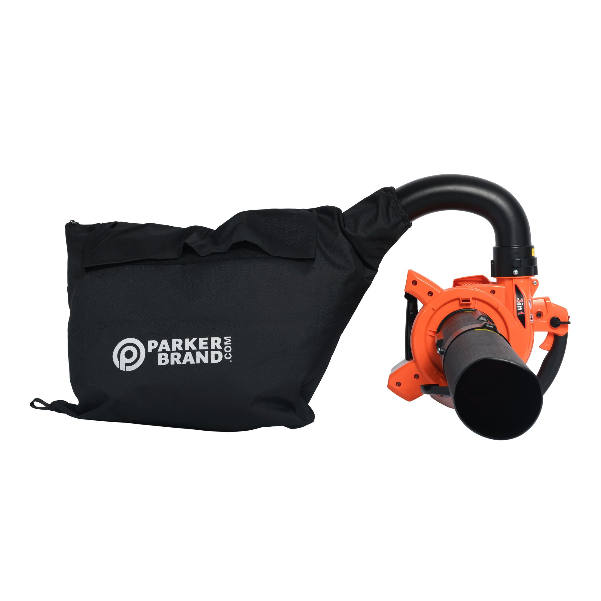 28cc 3in1 Petrol Leaf Blower, Vacuum, Mulcher & Shredder ParkerBrand