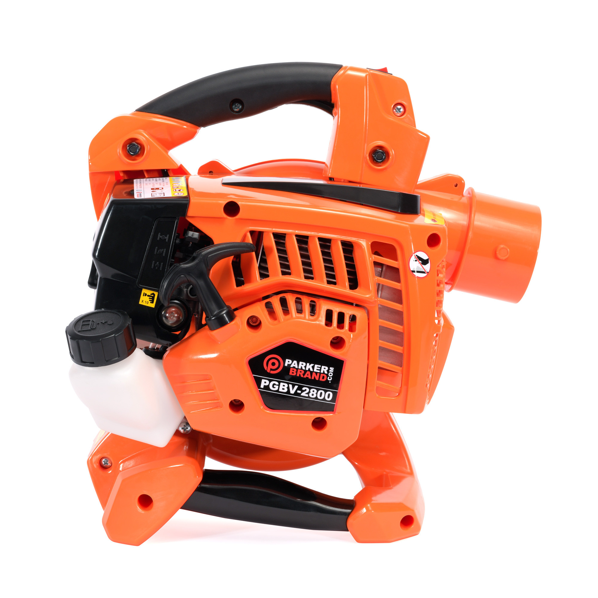 28cc 3in1 Petrol Leaf Blower, Vacuum, Mulcher & Shredder ParkerBrand