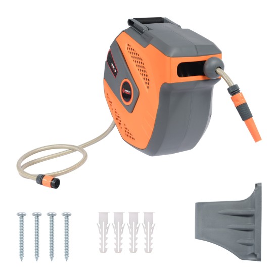 15 Metre AutoRetract Garden Hose Reel in Garden Hose Reels ParkerBrand