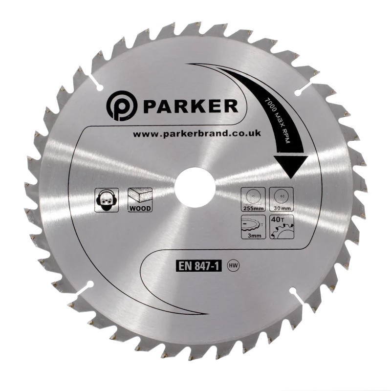 255mm Mitre Circular Saw Blade (40-Tooth)