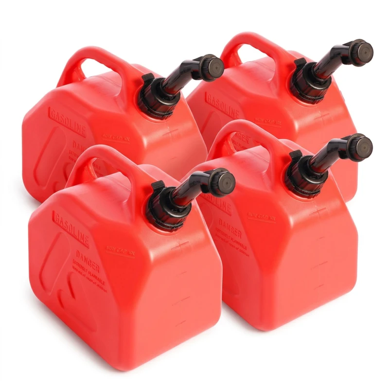 4 HDPE Plastic Emergency Jerry Can 10L