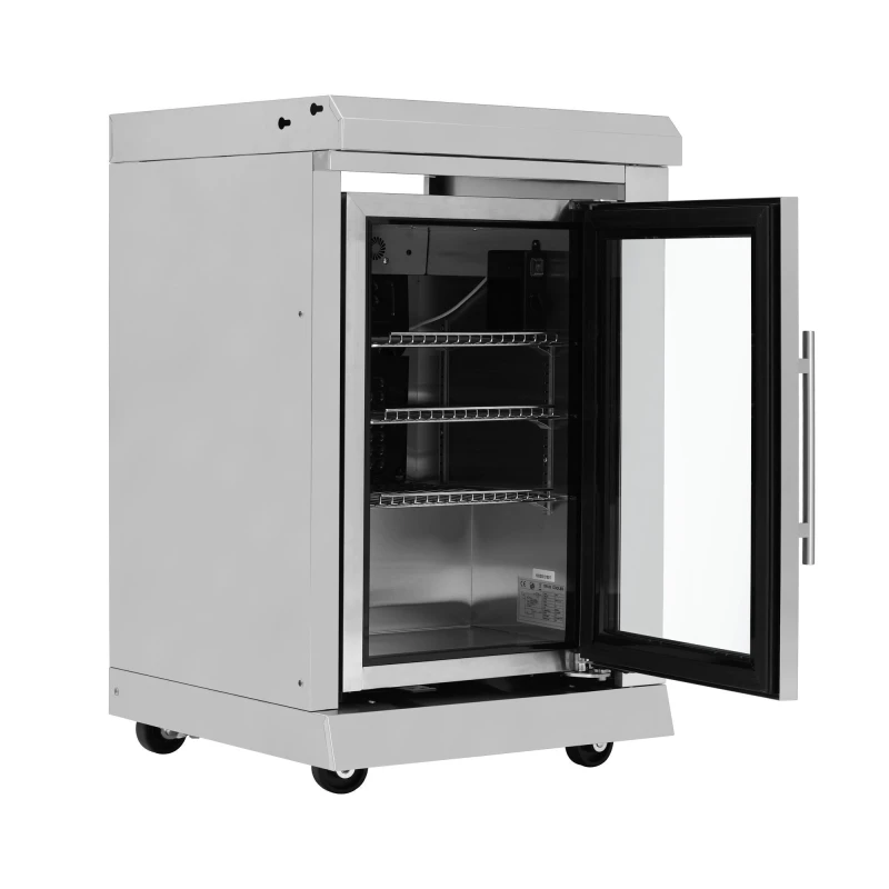 ParkerBrand integrated outdoor under-counter fridge