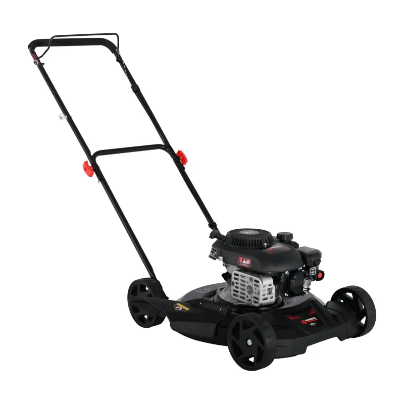 ParkerBrand 21” Hand Push Petrol Lawnmower – 141cc
