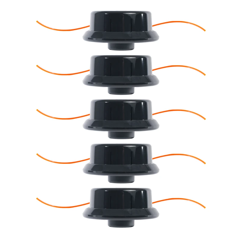 Replacement Bump Feed Grass Trimming Spool 5 Pack