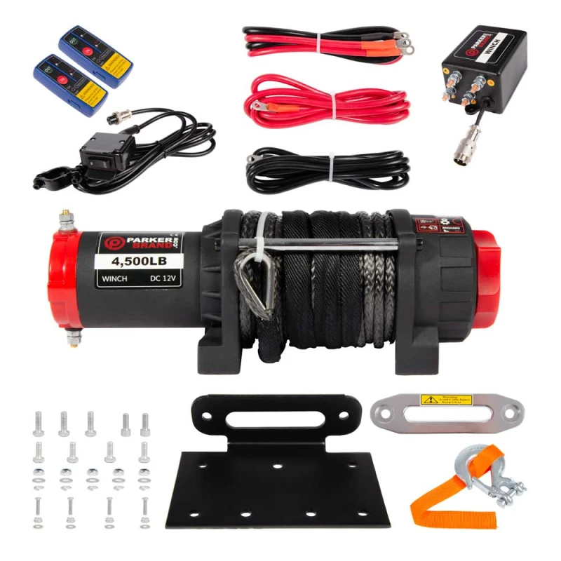 4,500lbs 12V Winch (PEW-12V-4500)