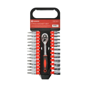27 Piece Socket Set - 1/4" CRV