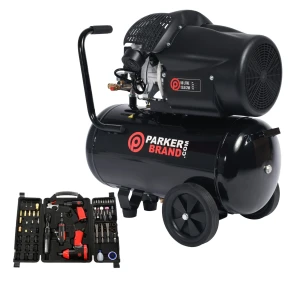 50L Direct Drive Air Compressor – 3HP, 13.8 CFM, 115 PSI with 71-Piece Air Tool Kit