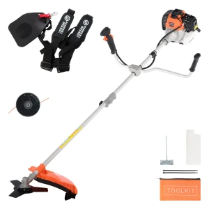 52cc Petrol Garden Brush Cutter, Grass Line Trimmer