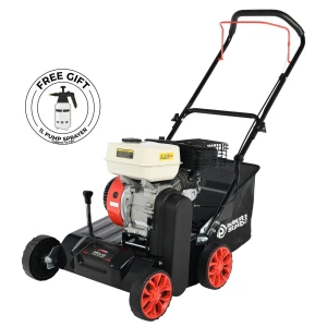 Petrol Lawn Scarifier Aerator 212cc with Adjustable Height