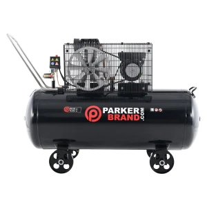200 Litre Belt Drive Air Compressor – 3HP, 8 Bar, 8.8 CFM, Oil-Lubricated Twin Cylinder