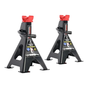 2 Tonne Pair Of Axle Stands – 2000kg Capacity, Ratchet Style Lift, 288–425mm