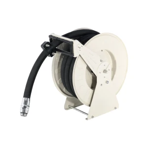 10 Metre Fully Retractable Fuel Hose Reel – 1.5" Diesel & Petrol Hose – Wall / Floor Mountable