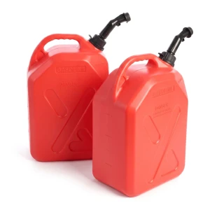 2 HDPE Plastic Emergency  Jerry Can 20L