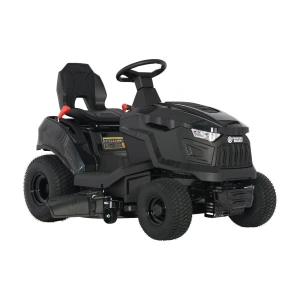 38" Ride-On Petrol Lawn Mower Tractor, 452cc, Electric Start, 7-Stage Height, Forward & Reverse Gears