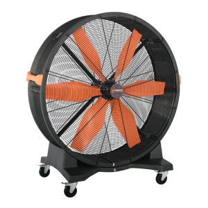 42" Industrial Drum Fan — 500W Heavy-Duty Portable Floor Fan