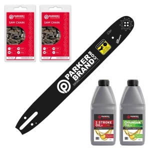 16" Bundle Pack - Bar and 2 x Saw Chain + Oils