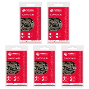 5 Pack of 16" Chainsaw Chains - 66 Link
