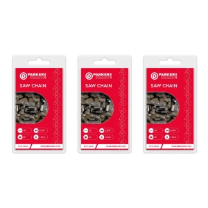 3 Pack of 10" Chainsaw Chains - 40 Link