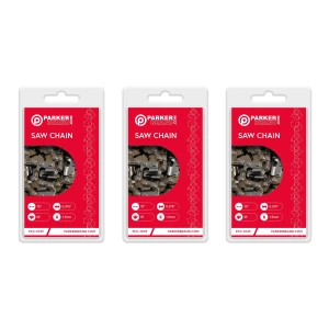 3 Pack of 10" Chainsaw Chains - 39 Link