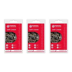 3 Pack of 18" Chainsaw Chains - 72 Link