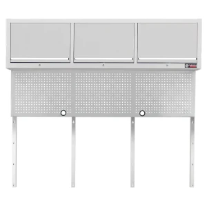 Pegboard Addition for 72 Inch 15 Drawer Stainless Steel Cabinet