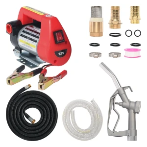 12V Portable Diesel Biodiesel Transfer Fuel Pump Kit - 12 Volts
